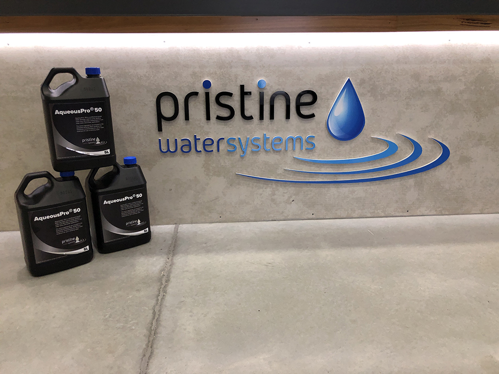 AqueousPro50™ Product | Pristine Water Systems | Water Storage Tank Cleaning, Filtration & Treatment