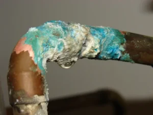 Blue-Green Stains Explained: Understanding Acidic Water